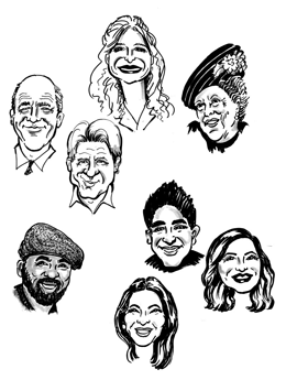 Celebrity Caricatures